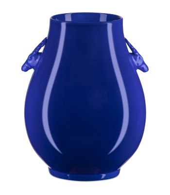 Currey Ocean Blue Deer Ears Vase 1200-0701