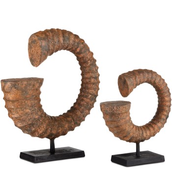 Currey Faux Horn Sculptures 1200-0769
