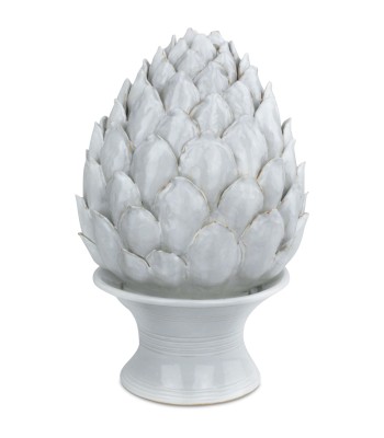 Currey Ivory Artichoke Sculpture 1200-0833