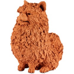 Currey Preston the Pomeranian Sculpture 1200-0836
