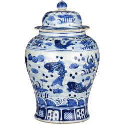 Currey South Sea Temple Jar 1200-0839
