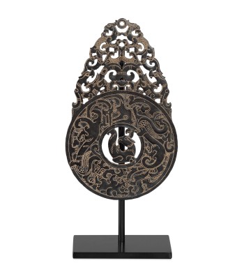 Currey Han Dynasty Jade Symbol Sculpture 1200-0862