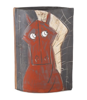 Currey Artistic Horse Vase 1200-0878
