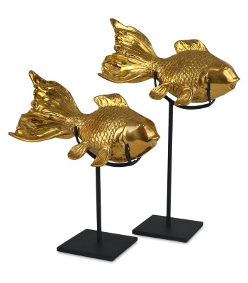 Currey Goldfish Sculptures 1200-0902