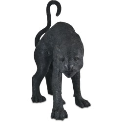Currey Standing Black Panther Sculpture 1200-0912