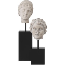 Currey Venus Head on Stand Sculptures 1200-0932