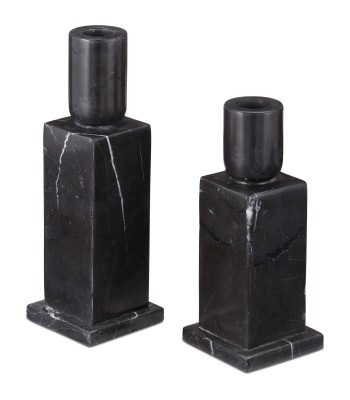 Currey Lithos Candle Holders 1200-0952