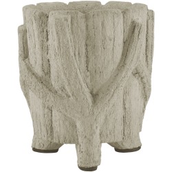 Currey Faux Bois Planter 2200-0021