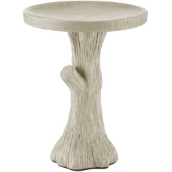 Currey Faux Bois Bird Bath 2200-0045