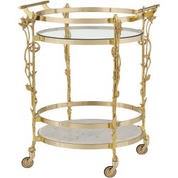 Currey Fiore Bar Cart 4000-0206