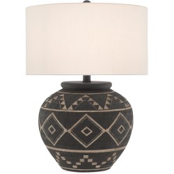 Currey Tattoo Table Lamp 6000-0539