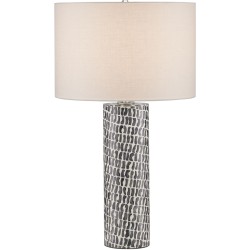Currey Charcoal Table Lamp 6000-0826