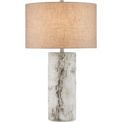 Currey Faux Birch Table Lamp 6000-0979