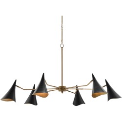 Currey Library Chandelier 9000-0311