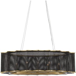 Currey Nightwood Chandelier 9000-0512