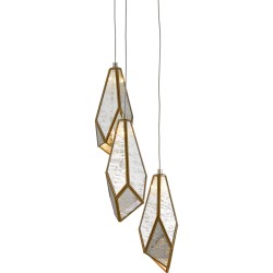 Currey Glace Multi-Drop Pendant 9000-0703