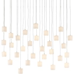 Currey Dove Multi-Drop Pendant 9000-0714