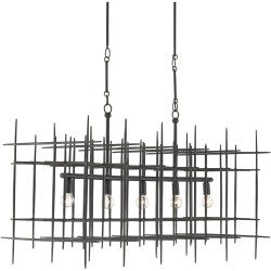 Currey Steelhouse Chandelier 9000-0809