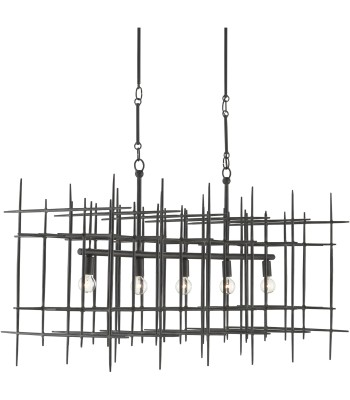 Currey Steelhouse Chandelier 9000-0809