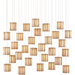 Currey Daze Multi-Drop Pendant 9000-0893