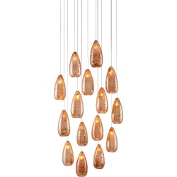 Currey Rame Multi-Drop Pendant 9000-0905