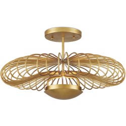 Currey Sheereen Semi-Flush Mount 9000-0985