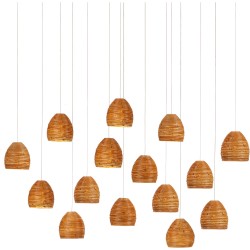 Currey Beehive Multi-Drop Pendant 9000-1002