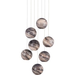 Currey Palatino Multi-Drop Pendant 9000-1007