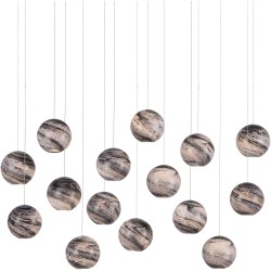Currey Palatino Multi-Drop Pendant 9000-1009