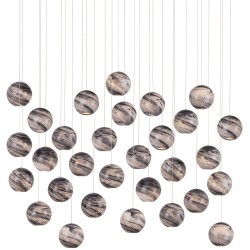 Currey Palatino Multi-Drop Pendant 9000-1010