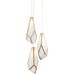 Currey Glace Multi-Drop Pendant 9000-1034