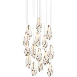 Currey Glace Multi-Drop Pendant 9000-1036