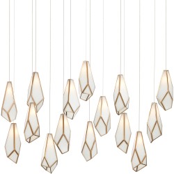 Currey Glace Multi-Drop Pendant 9000-1037