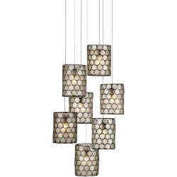 Currey Regatta Multi-Drop Pendant 9000-1049