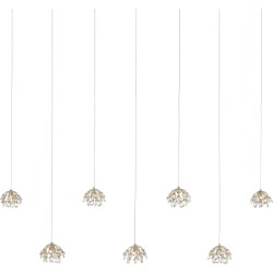 Currey Crystal Bud Multi-Drop Linear Pendant 9000-1054