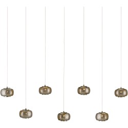 Currey Pepper Multi-Drop Linear Pendant 9000-1057