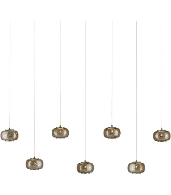 Currey Pepper Multi-Drop Linear Pendant 9000-1057