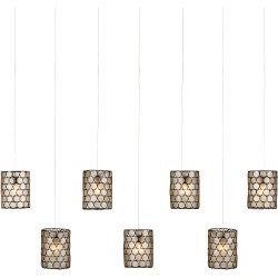 Currey Regatta Multi-Drop Linear Pendant 9000-1074