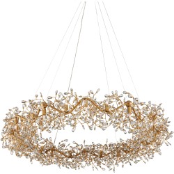 Currey Crystal Bud Ring Chandelier 9000-1136