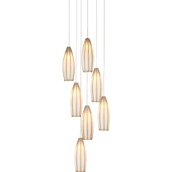 Currey Parish Multi-Drop Pendant 9000-1187