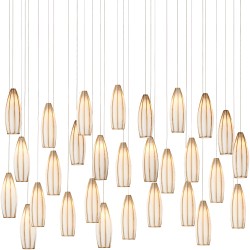 Currey Parish Multi-Drop Pendant 9000-1190
