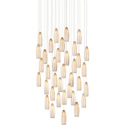 Currey Parish Multi-Drop Pendant 9000-1191