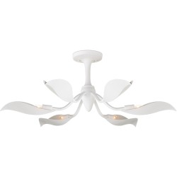 Currey Snowflower Semi-Flush Mount 9000-1226