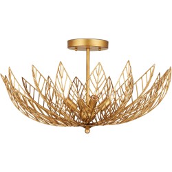 Currey Leaflace Semi-Flush Mount 9000-1228