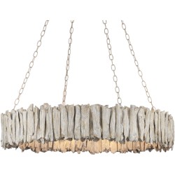 Currey Driftwood Chandelier 9000-1249