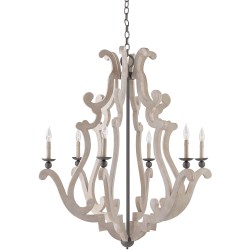 Currey Durand Chandelier 9636