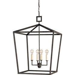 Currey Denison Lantern Pendant 9872