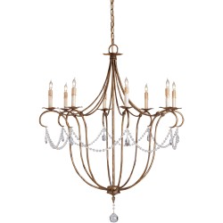 Currey Crystal Light Chandelier 9881