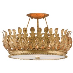 Currey Biddulph Semi-Flush Mount 9999-0024