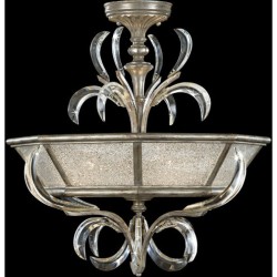 Fine Art Beveled Arcs Semi-Flush Mount 704340ST